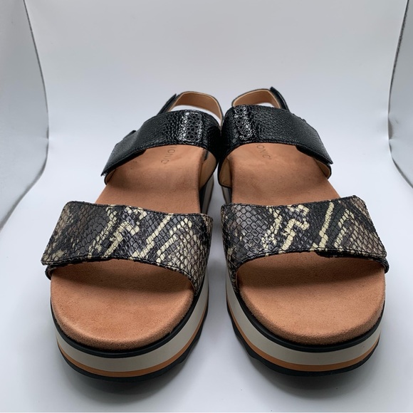 NWOB Vionic Brielle Snake Platform Sandal size 10 slingback 1191 - Picture 3 of 10